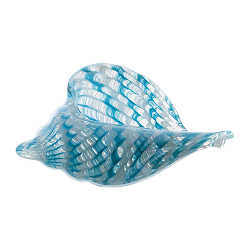 Caracola decorativa azul 25cm - Tienda A-Tipica