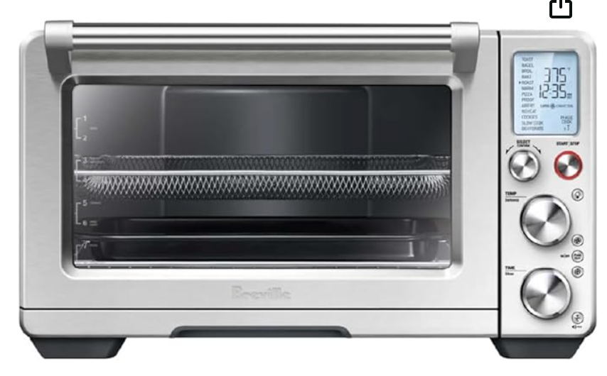 Breville Smart Oven Air Fryer Pro, Brushed Stainless Steel, BOV900BSS