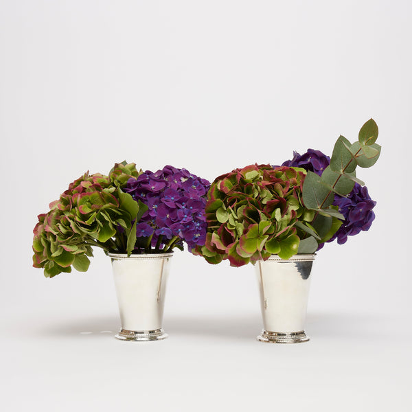 Silver Julep Glasses, Pair
