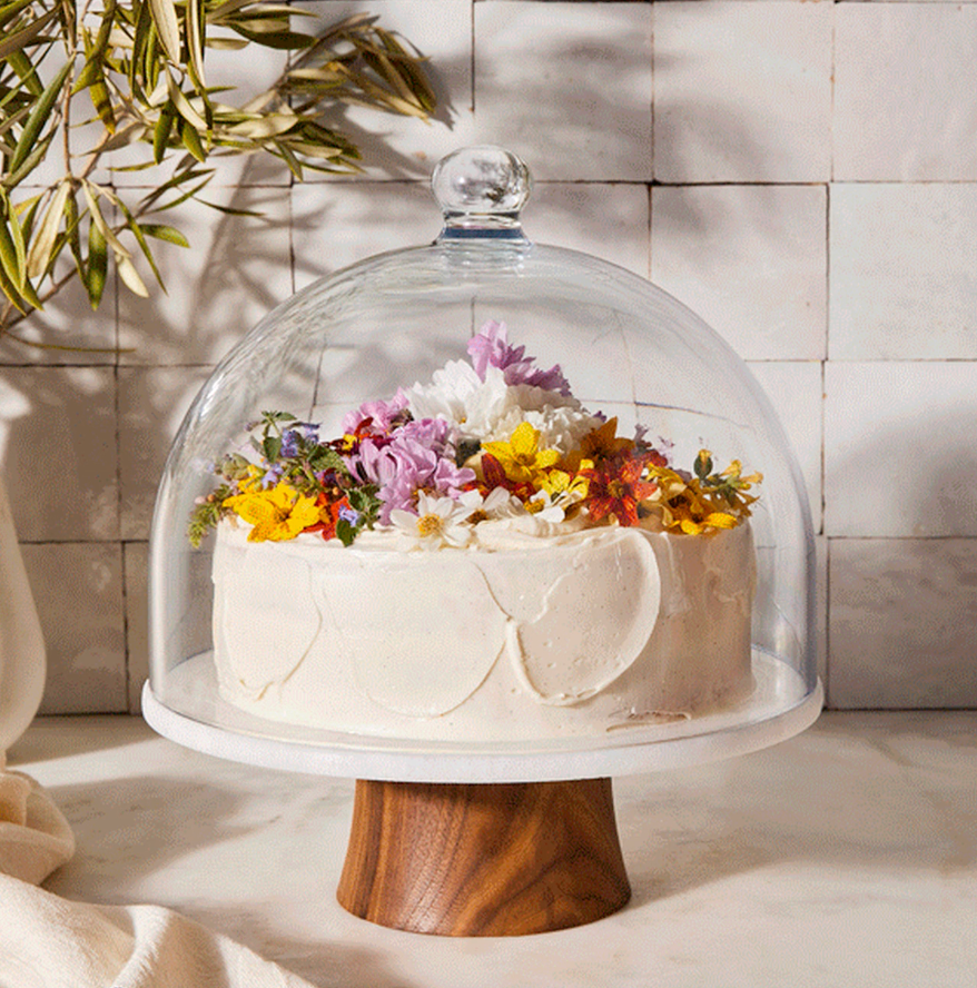 Cake Stand and Dome