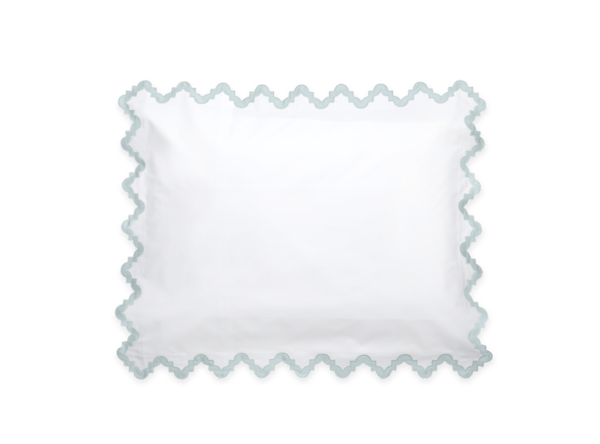 Aziza King Sham with Monogram