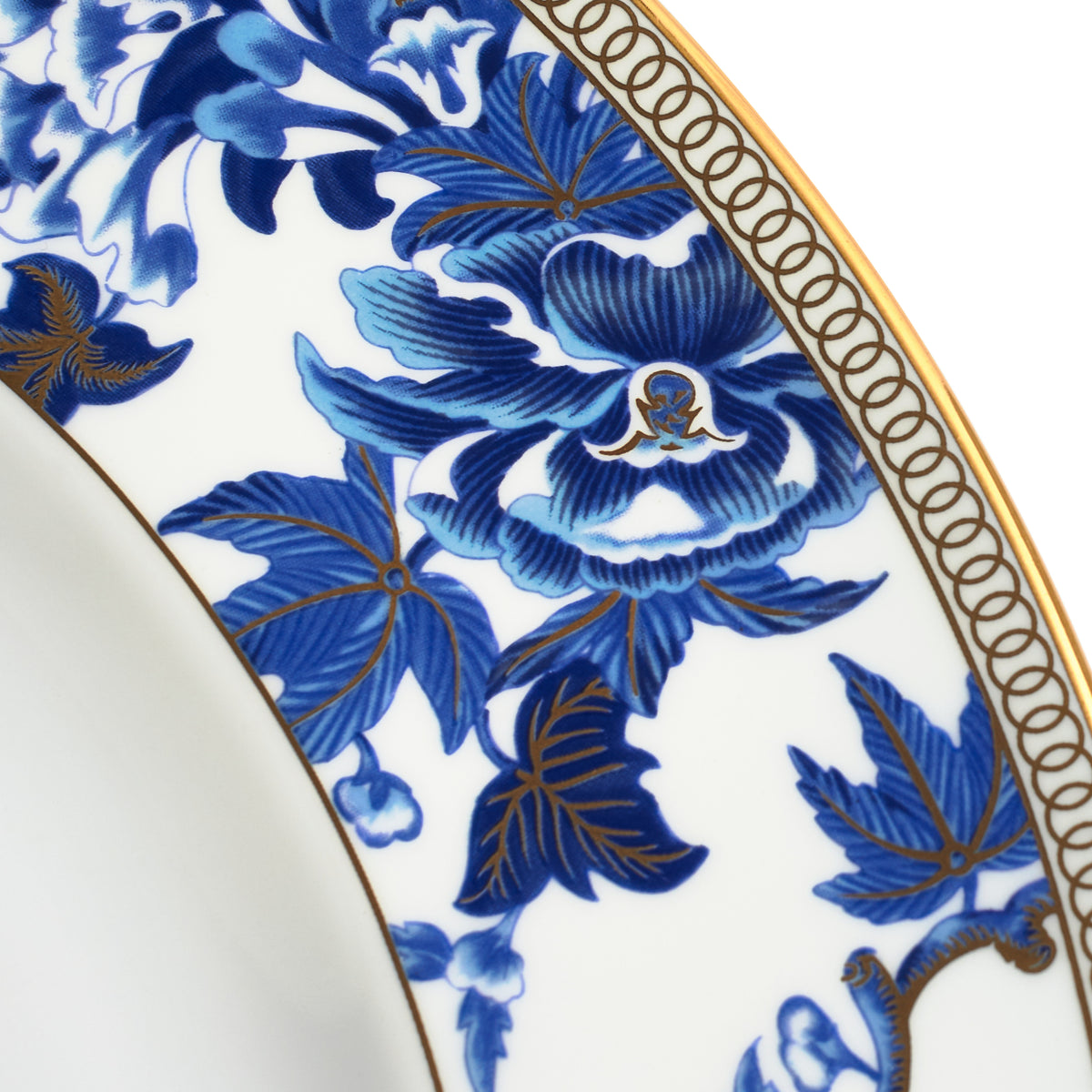 Hibiscus Accent Dinner Plate 10.75"