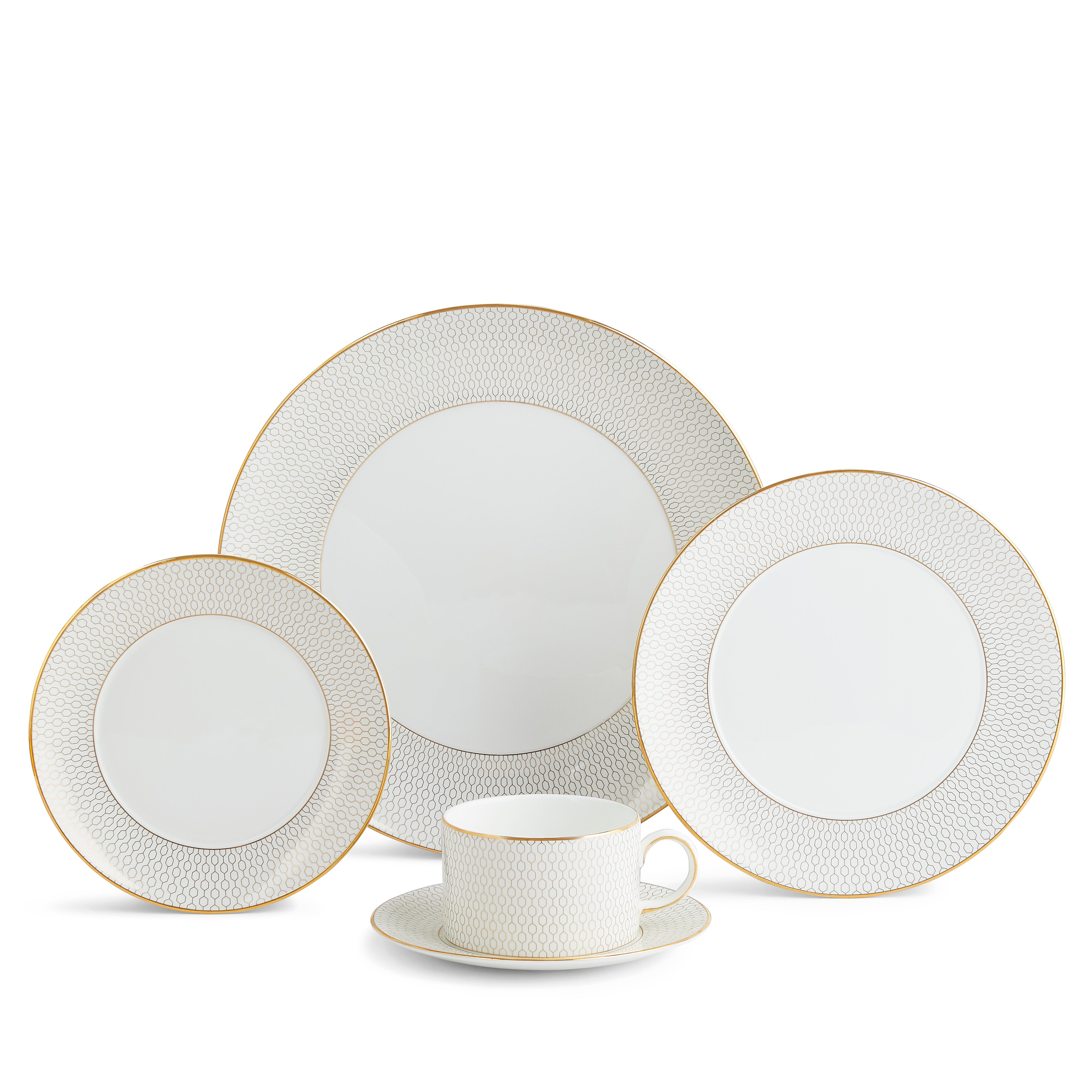 Gio Gold 5-Piece Place Setting