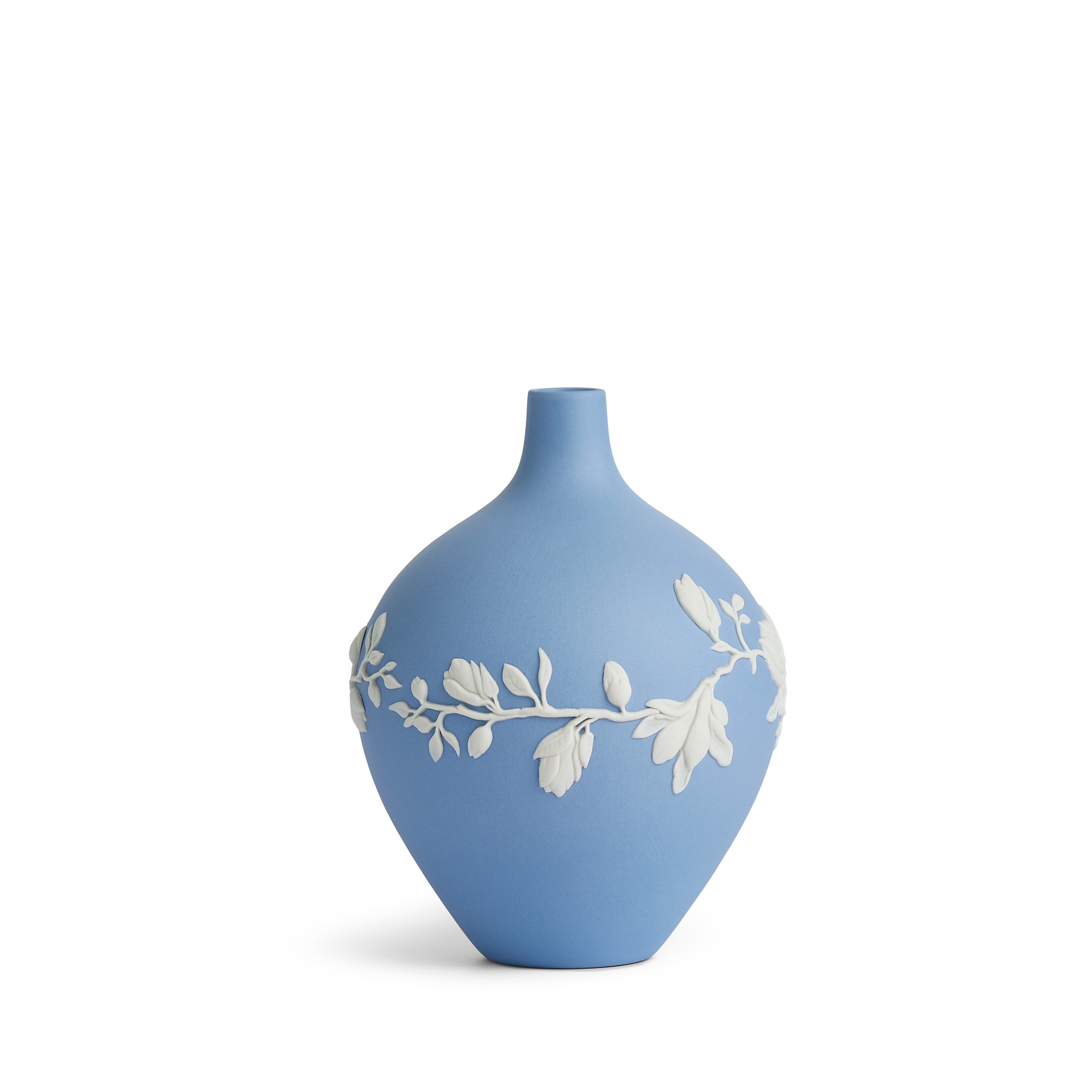 Wedgwood Magnolia Bud Jasperware Vase - Thumbnail 5