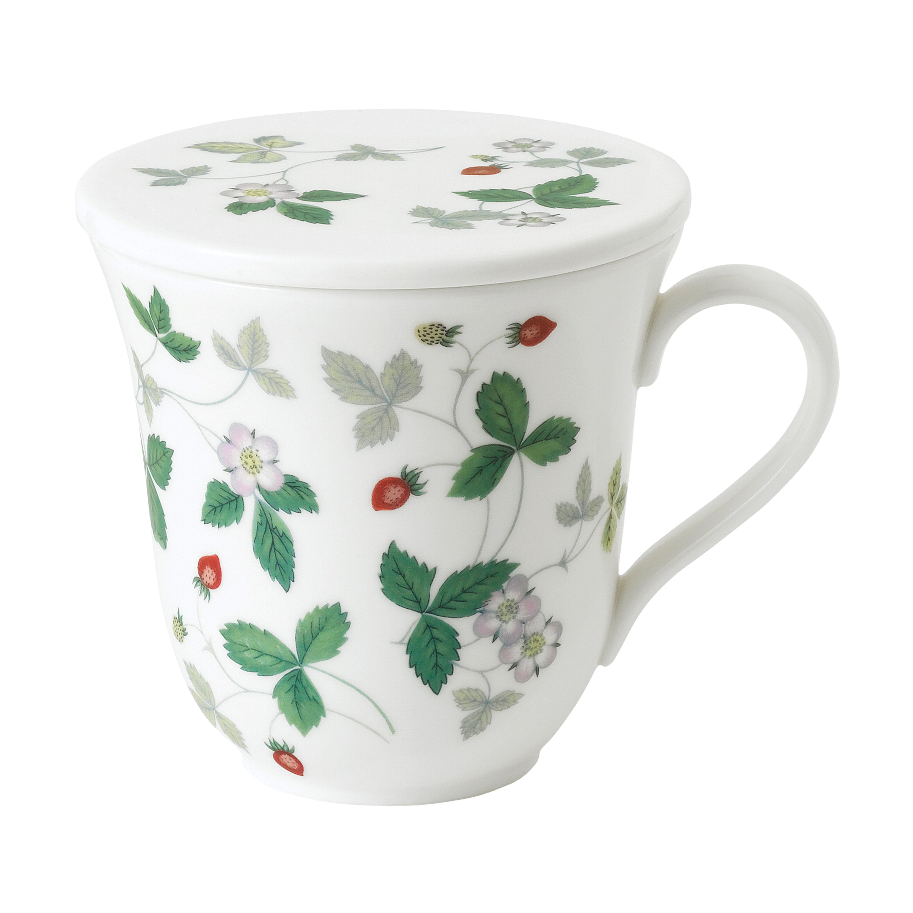 Wild Strawberry Lidded Mug | Over The Moon