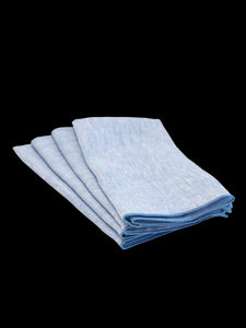 Campbell Blue Chambray Napkin Set