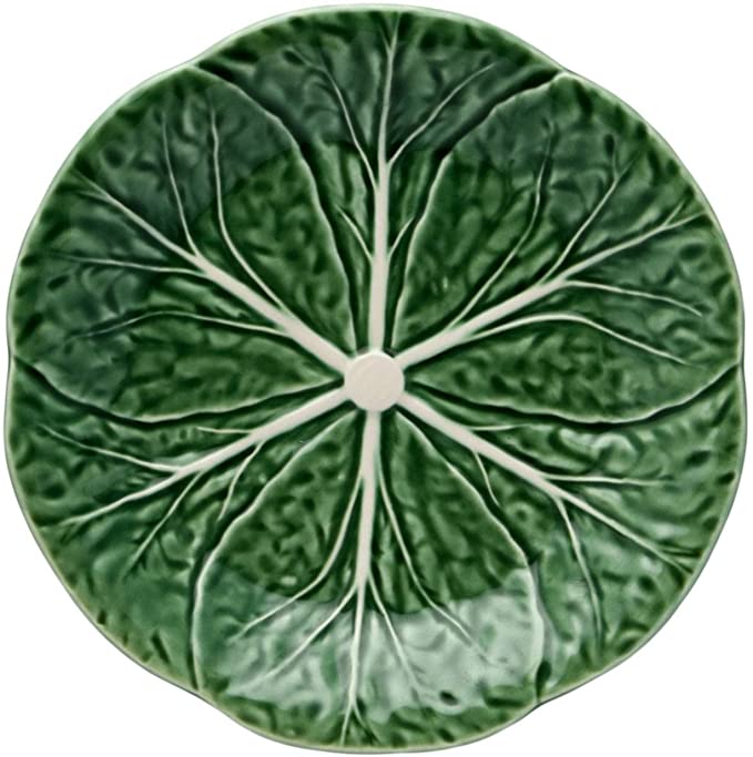 Cabbage Green Dessert Plate, Set of 4