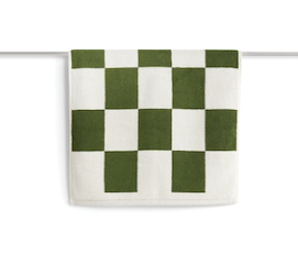 Check Bath Mat | Matcha