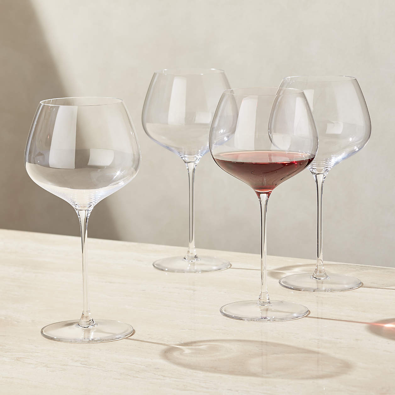 Willsberger 26-Oz. Burgundy Glasses, Set of 4