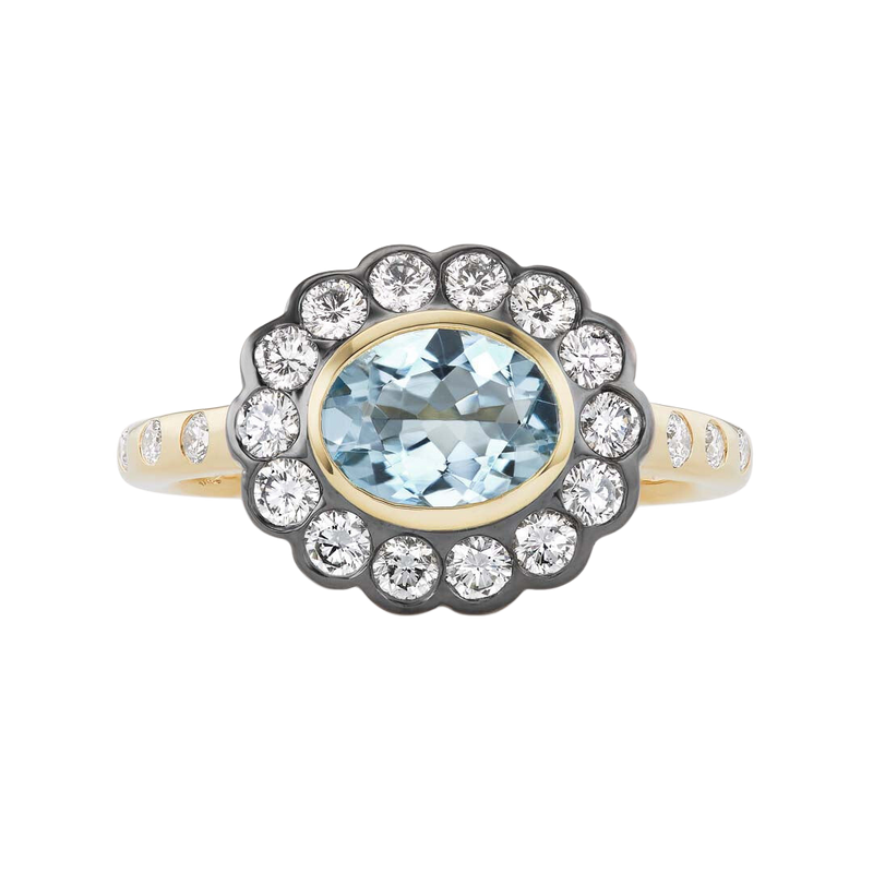 Lexie Ring in Aquamarine