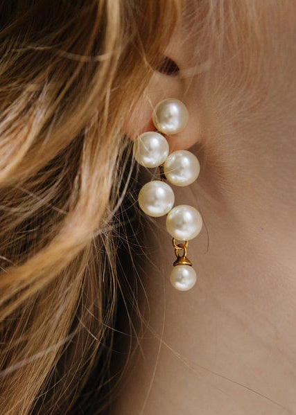 【Jennifer Behr】Marcella earrings マルセラピアス パール Jennifer Behr】Marcella earrings マルセラピアス パール