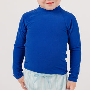 Boy's Pacific Blue Stripe Boardie