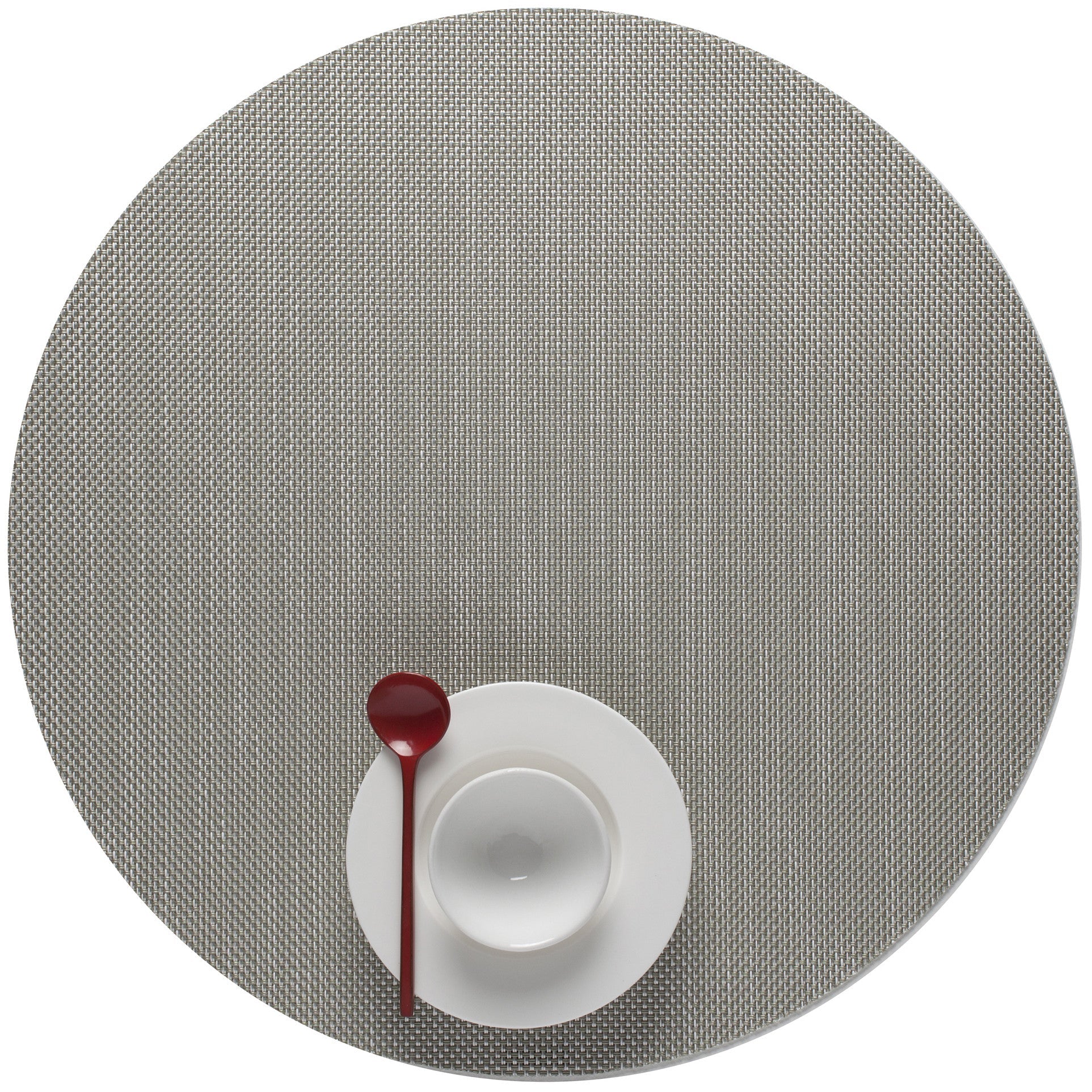 Chilewich Mini Basketweave Round Placemat (Set of 4)