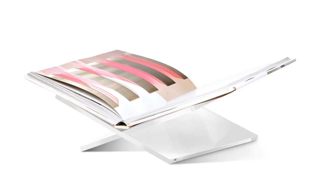 Clear Lucite Bookstand