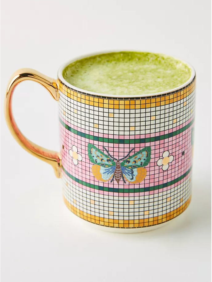 Bistro Garden Tile Mug