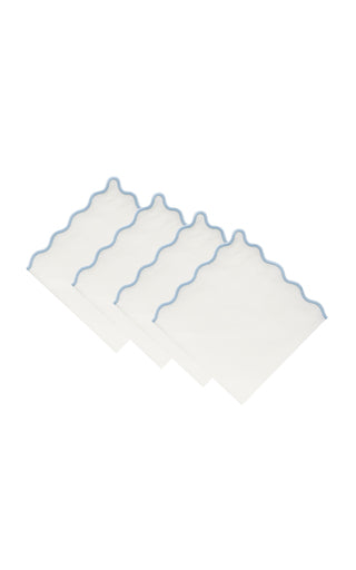 Set-of-Four Handcrafted Linen Napkins