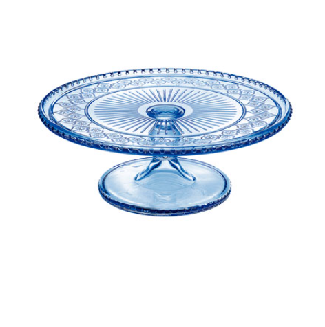 Blue Claro Cake Plate