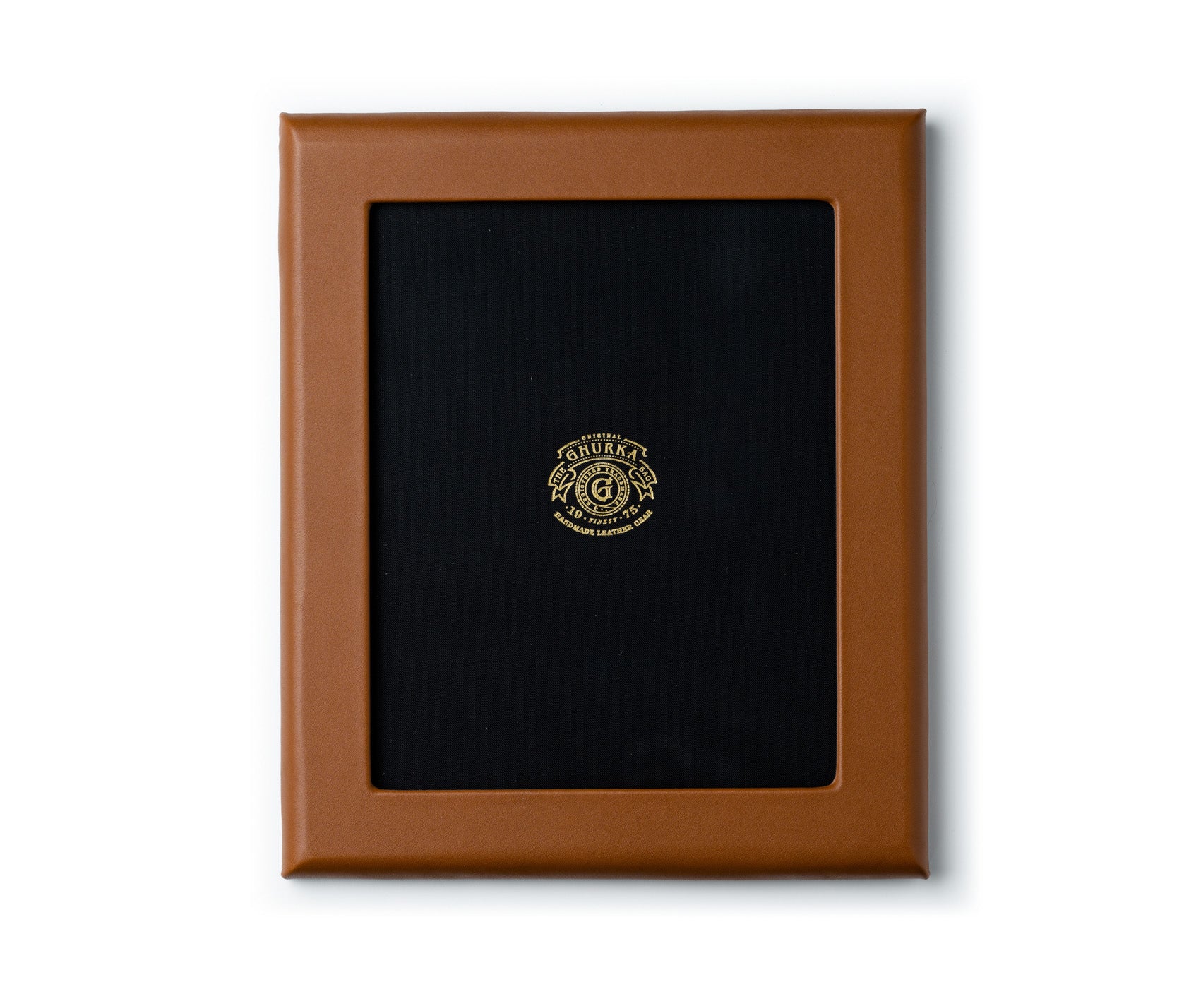 8 X 10 Picture Frame | Chestnut Leather