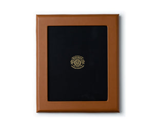 8 X 10 Picture Frame | Chestnut Leather