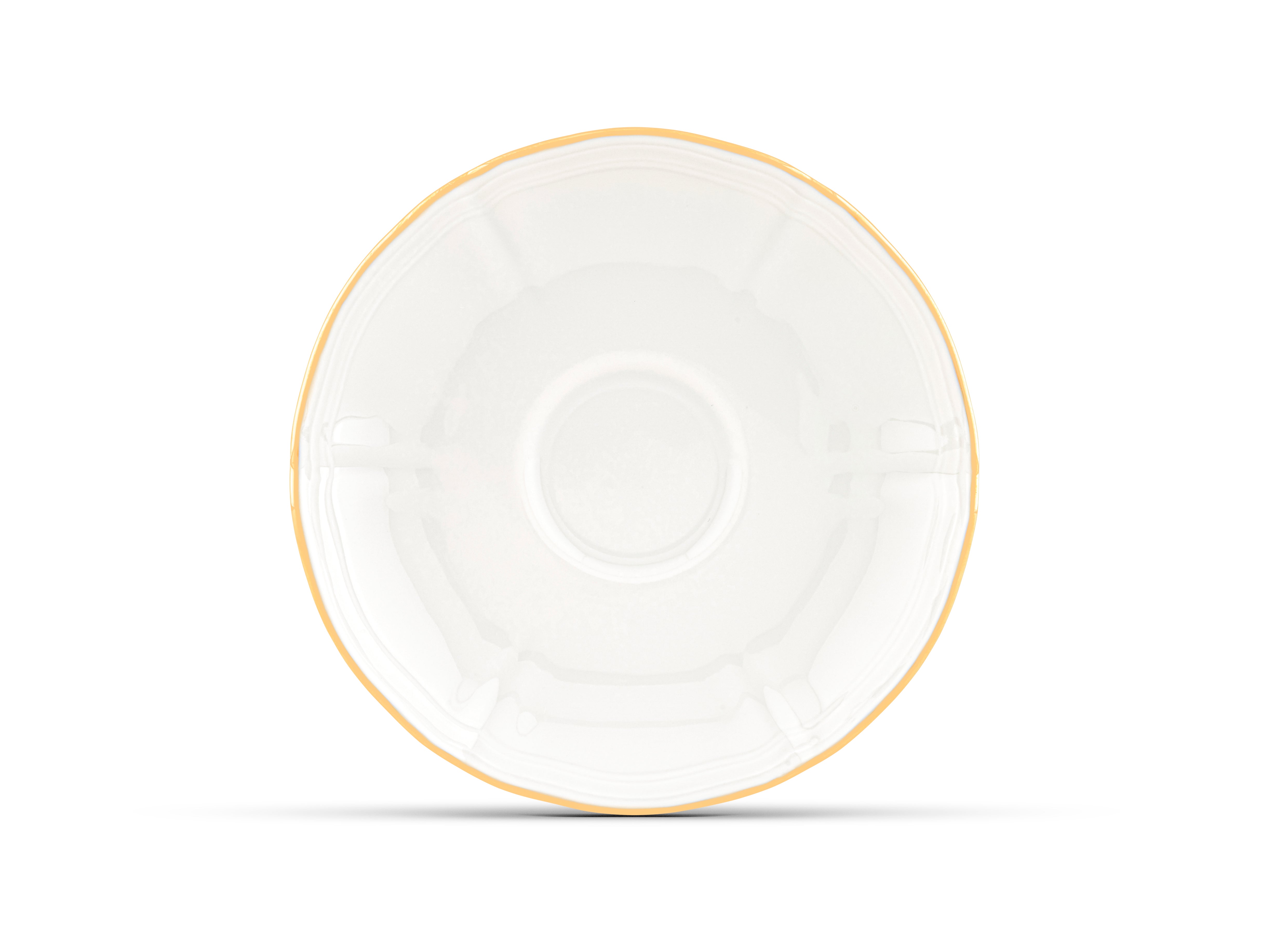 COFFEE SAUCERS ORO Corona - Set of 6