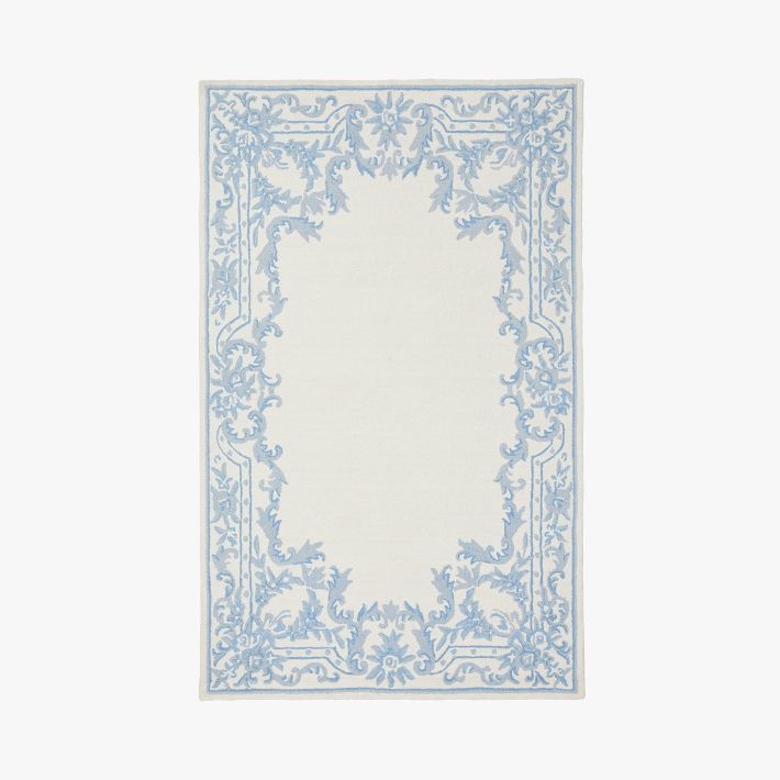Blue Ornate Rug