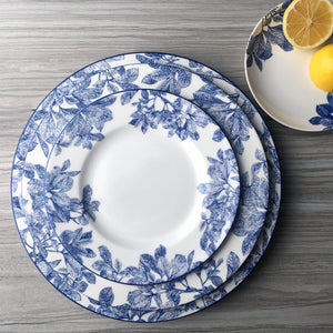 Blue Arbor Dinner Plate - Caskata