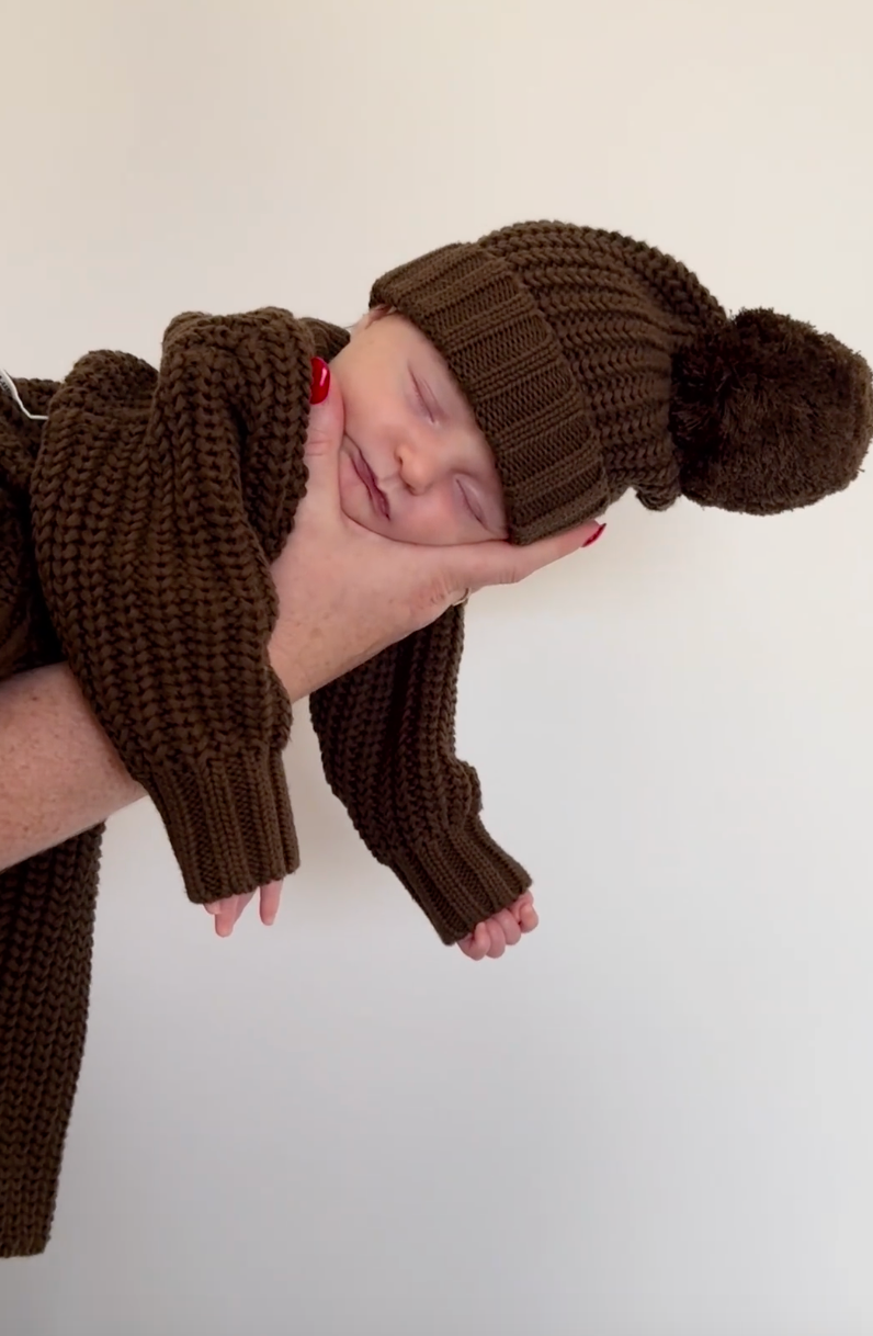 Chunky Knit Beanie | Bark