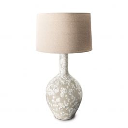 Warren Pottery Lamp — Crystalline Dusk