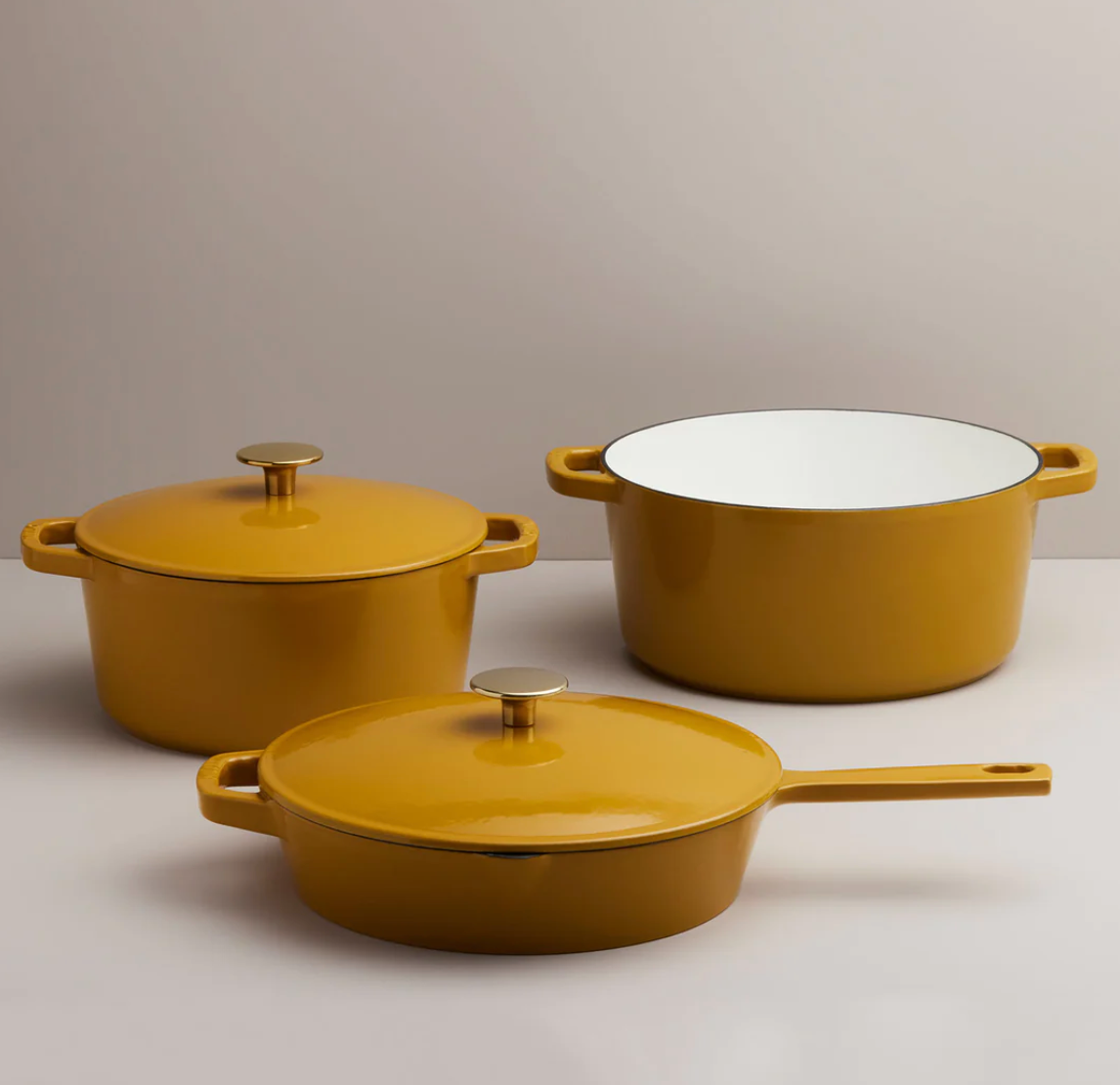 5-Piece Cast Iron Cookware Set