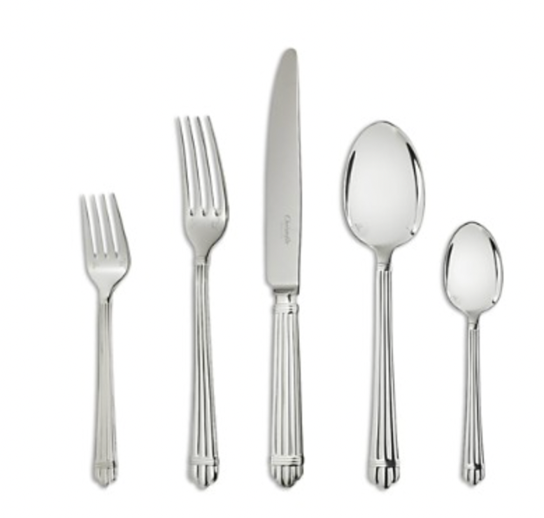 Aria Silverplate 5 Pc. Flatware Set