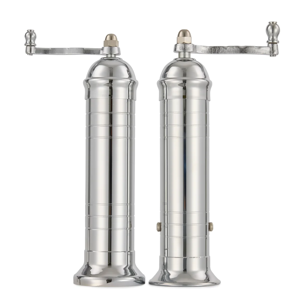 Chrome Salt & Pepper Mill Set
