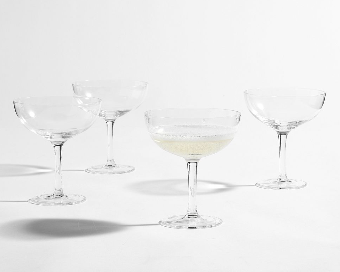 Coupe Glasses, Set of 4