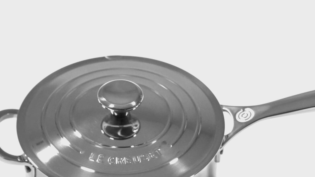 Le Creuset Triply Set of 3, stainless steel pan set