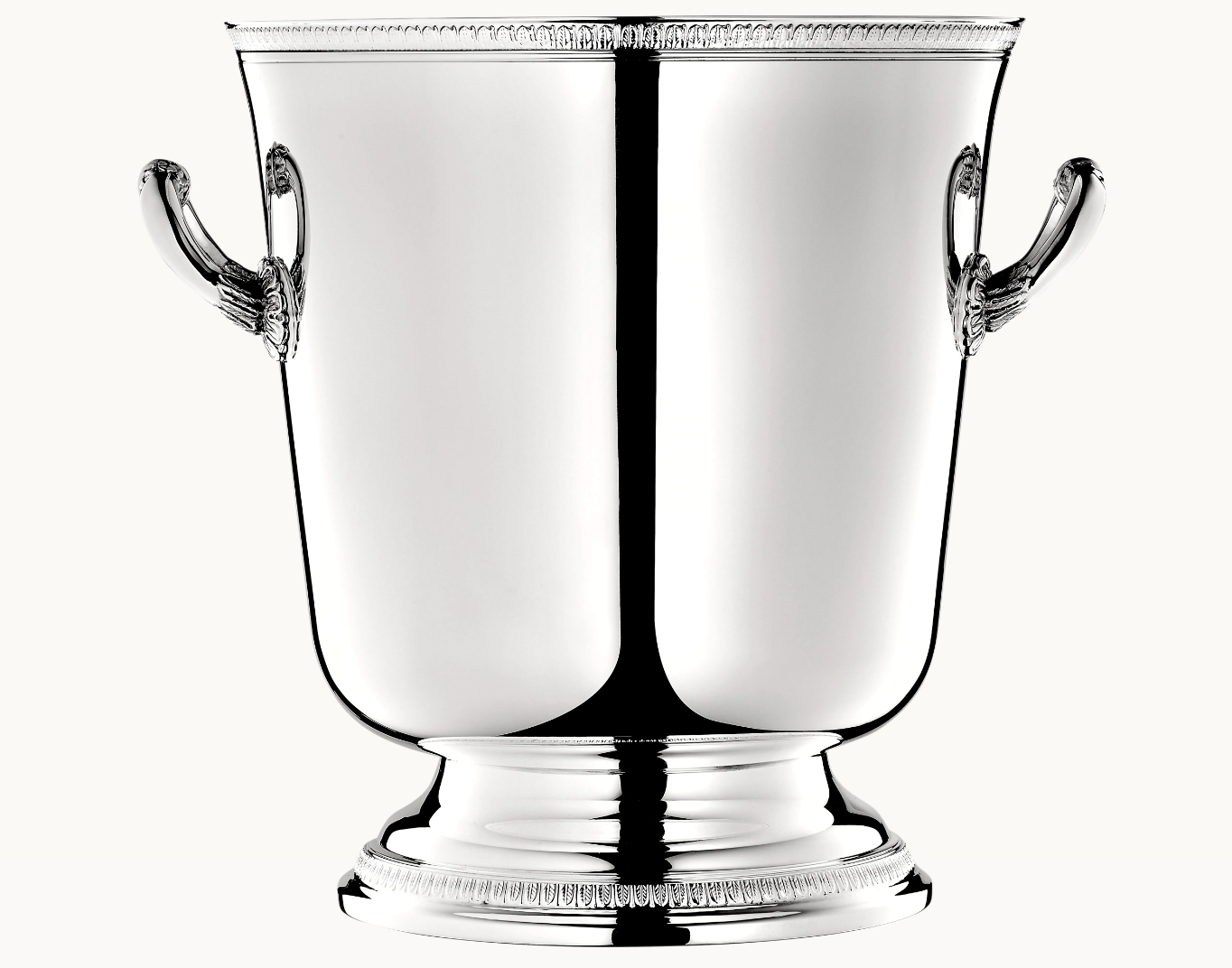 Christofle Silver-Plated Champagne Cooler Bucket Malmaison