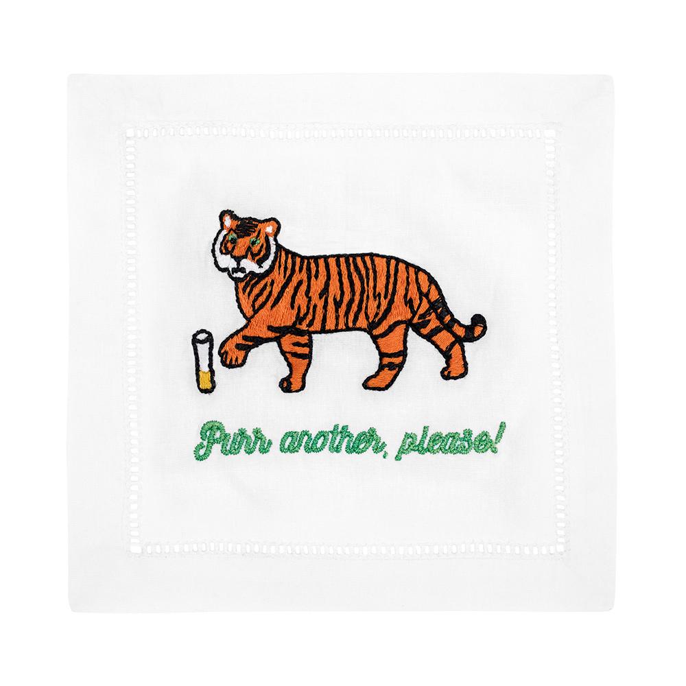 Purr Another, Please! Cocktail Napkins, Set of 4