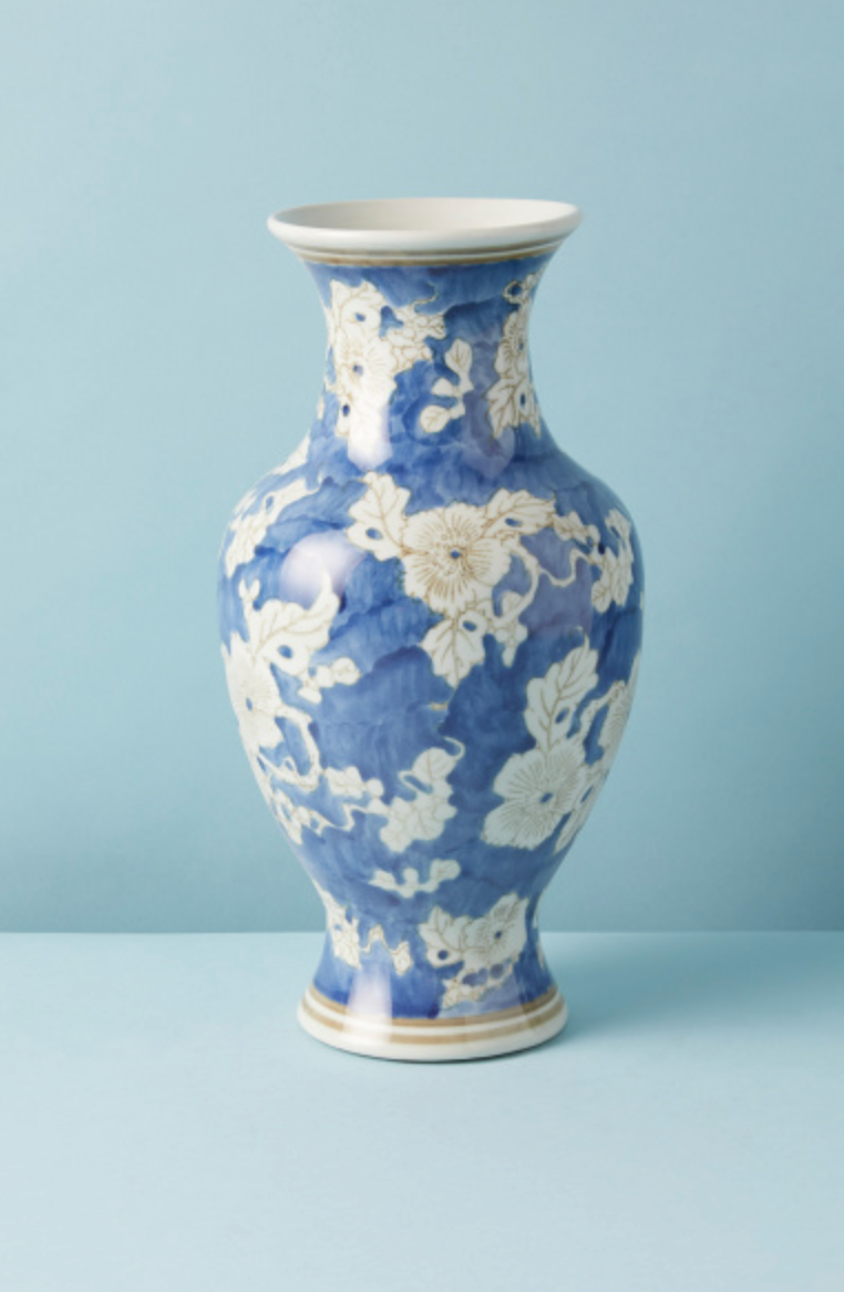 Artistic Accents 14-inch Ceramic Chinoiserie Vase
