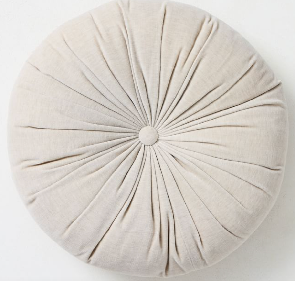 Classic Velvet Tufted Round Pillow