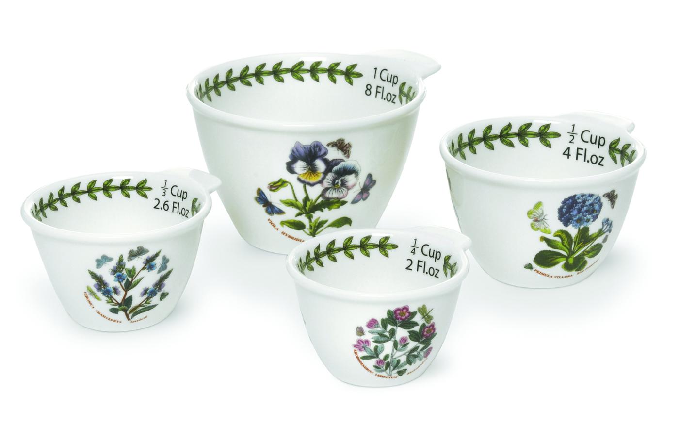 Botanic Garden Set of 4 Measuring Cups
