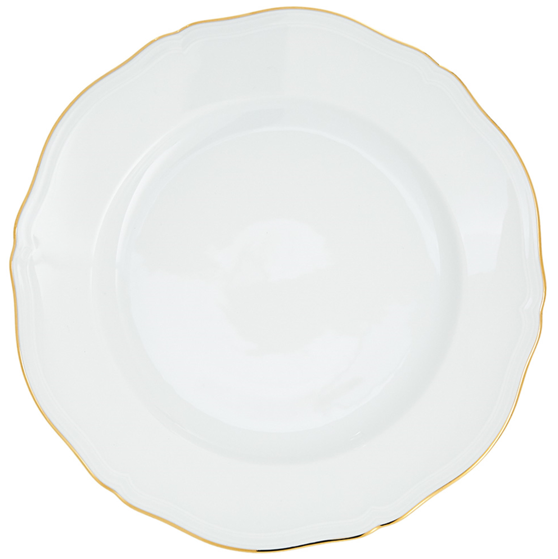 Corona Gold Chargers, Set of 2