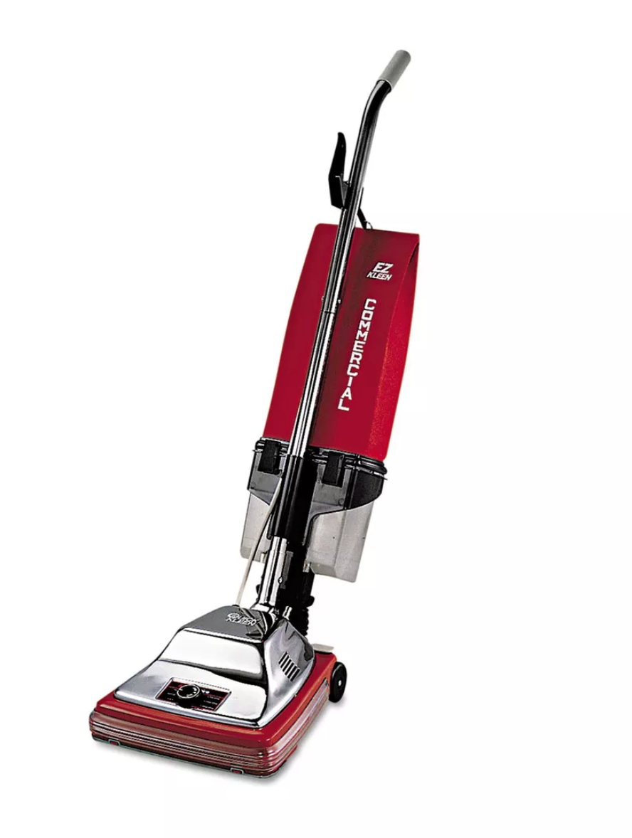 Sanitaire - 7 Amp TRADITION 12 in. Upright Vacuum with Dust Cup - Red/Steel