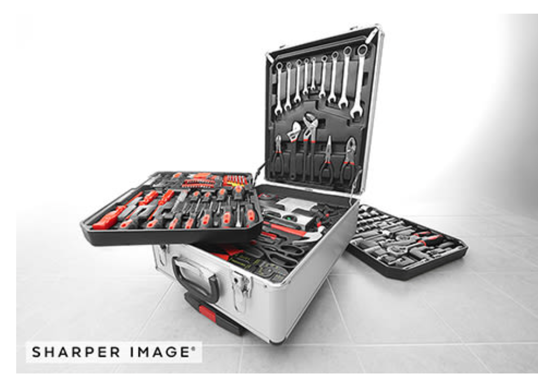 186-Piece Vanadium Tool Set by Sharper Image