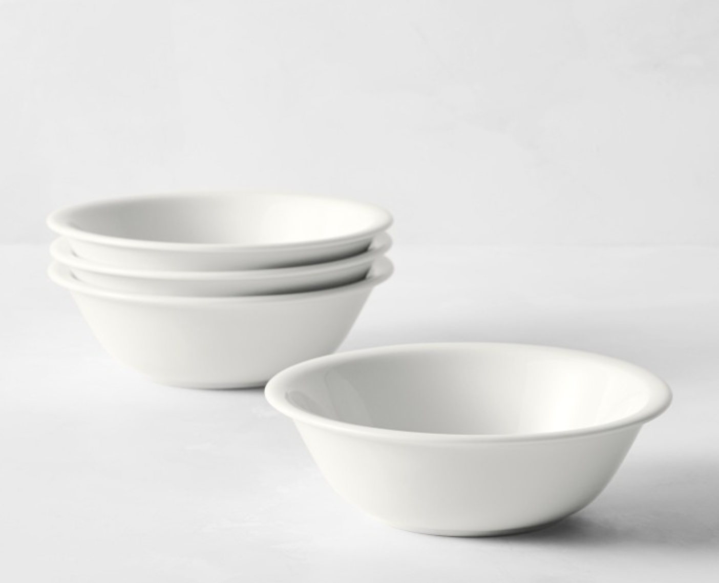 Apilco Tradition Porcelain Cereal Bowls Set of 4