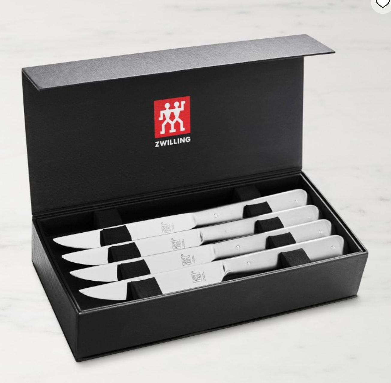 Zwilling Stainless-Steel Steak Knives, Set of 8