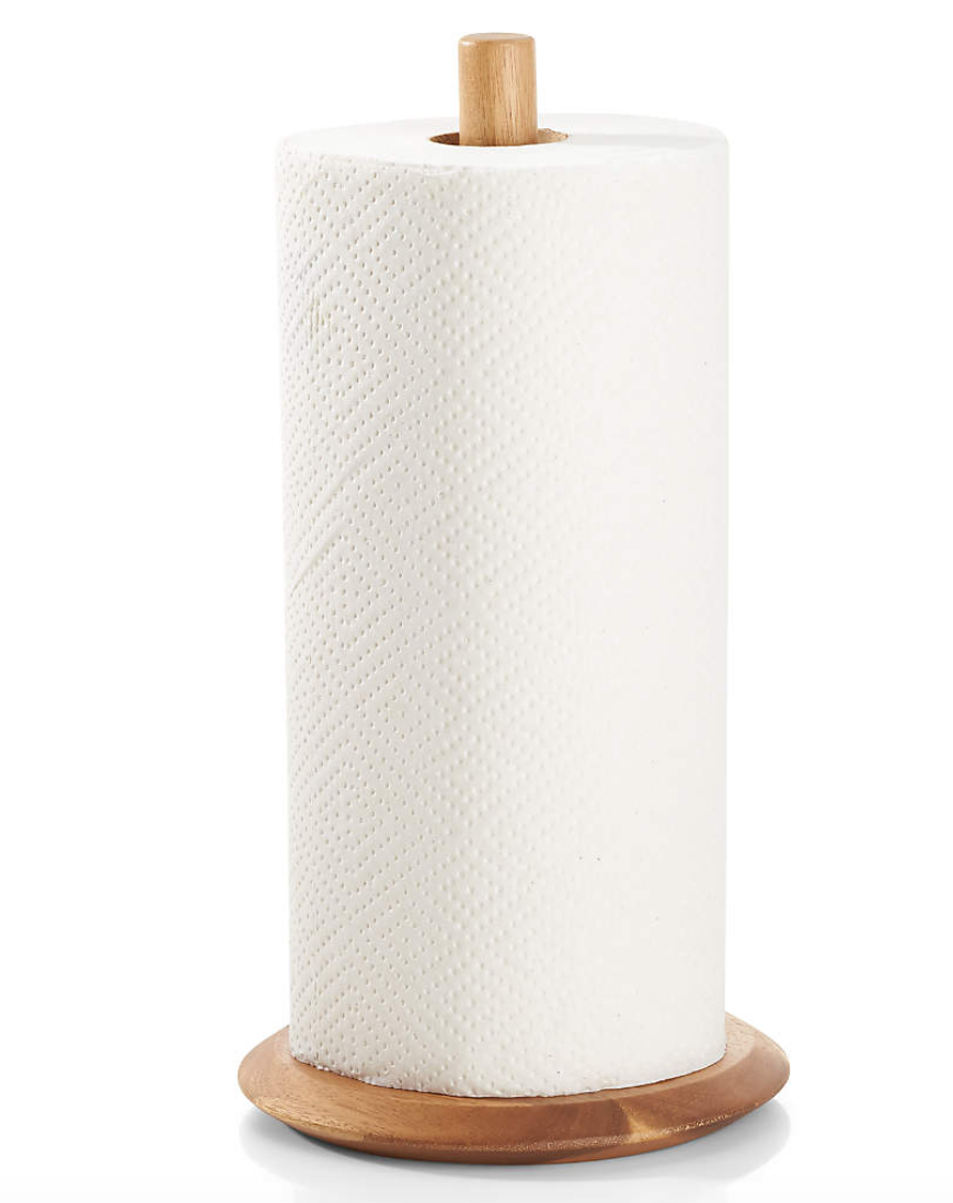Acacia Paper Towel Holder