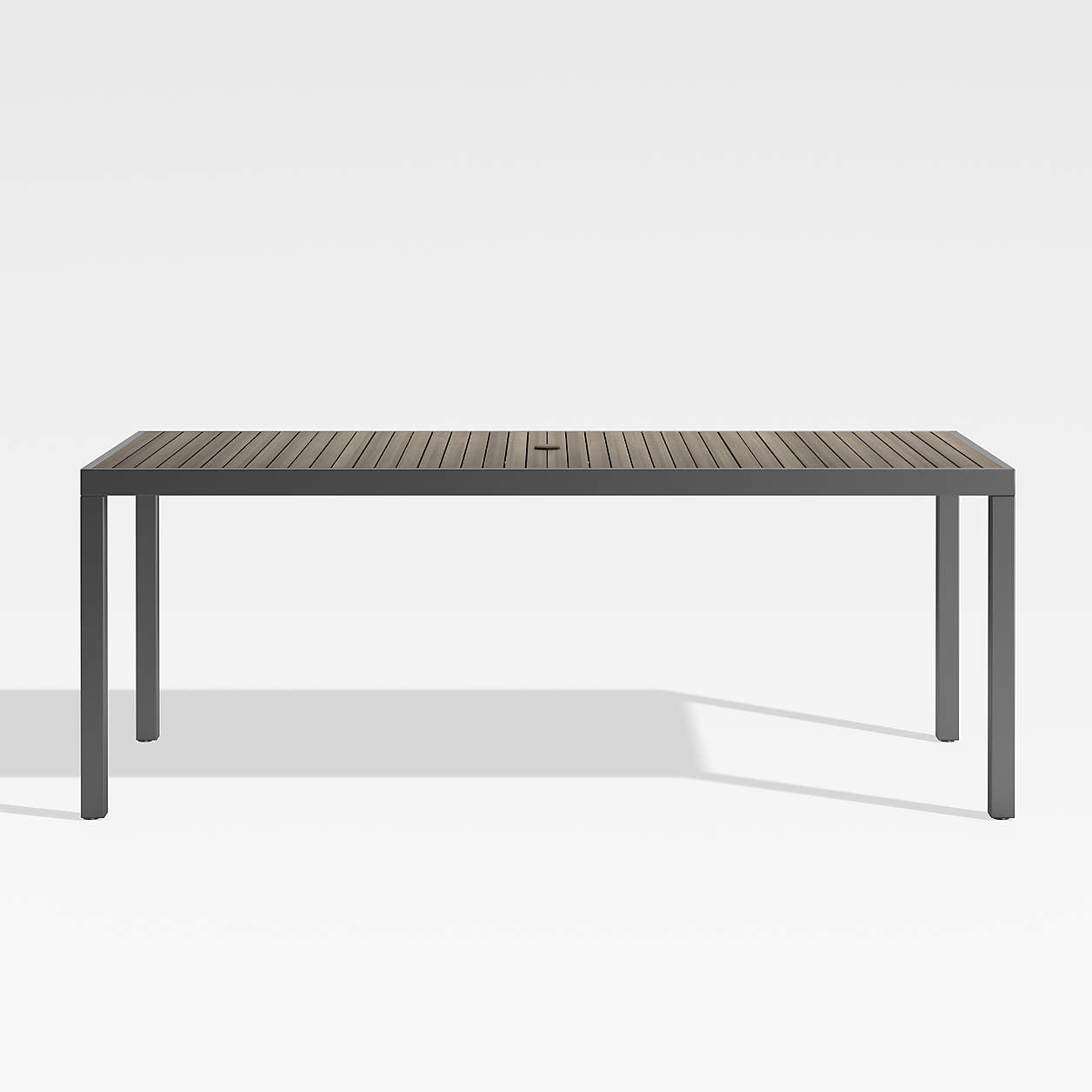 Alfresco II Grey Rectangular Outdoor Dining Table