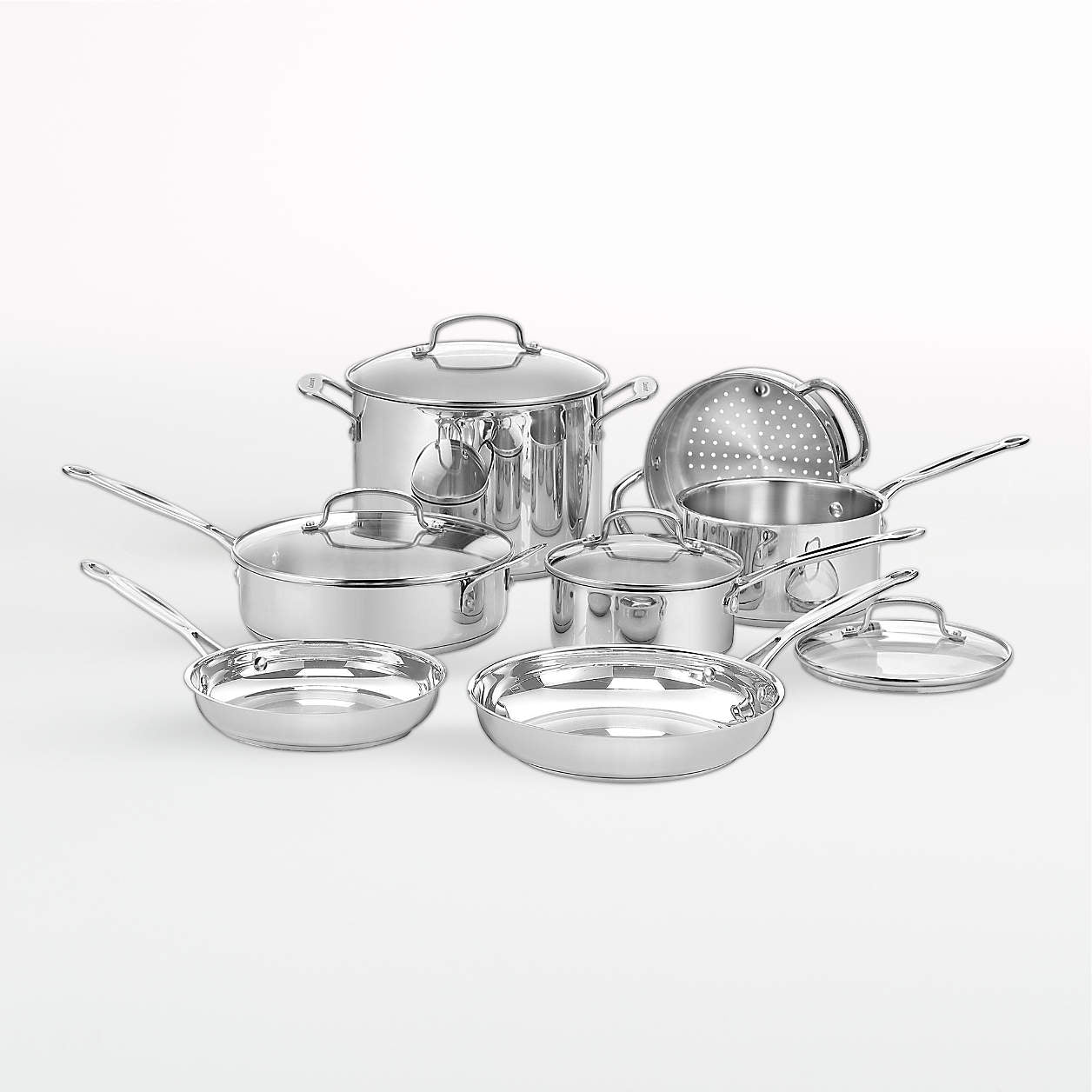 Cuisinart 11-Piece Stainless Steel Cookware Set