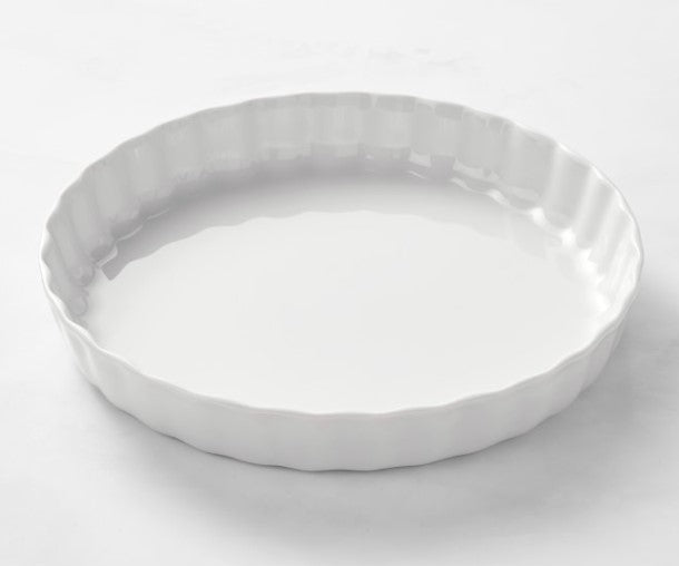 Apilco Porcelain Quiche Dish