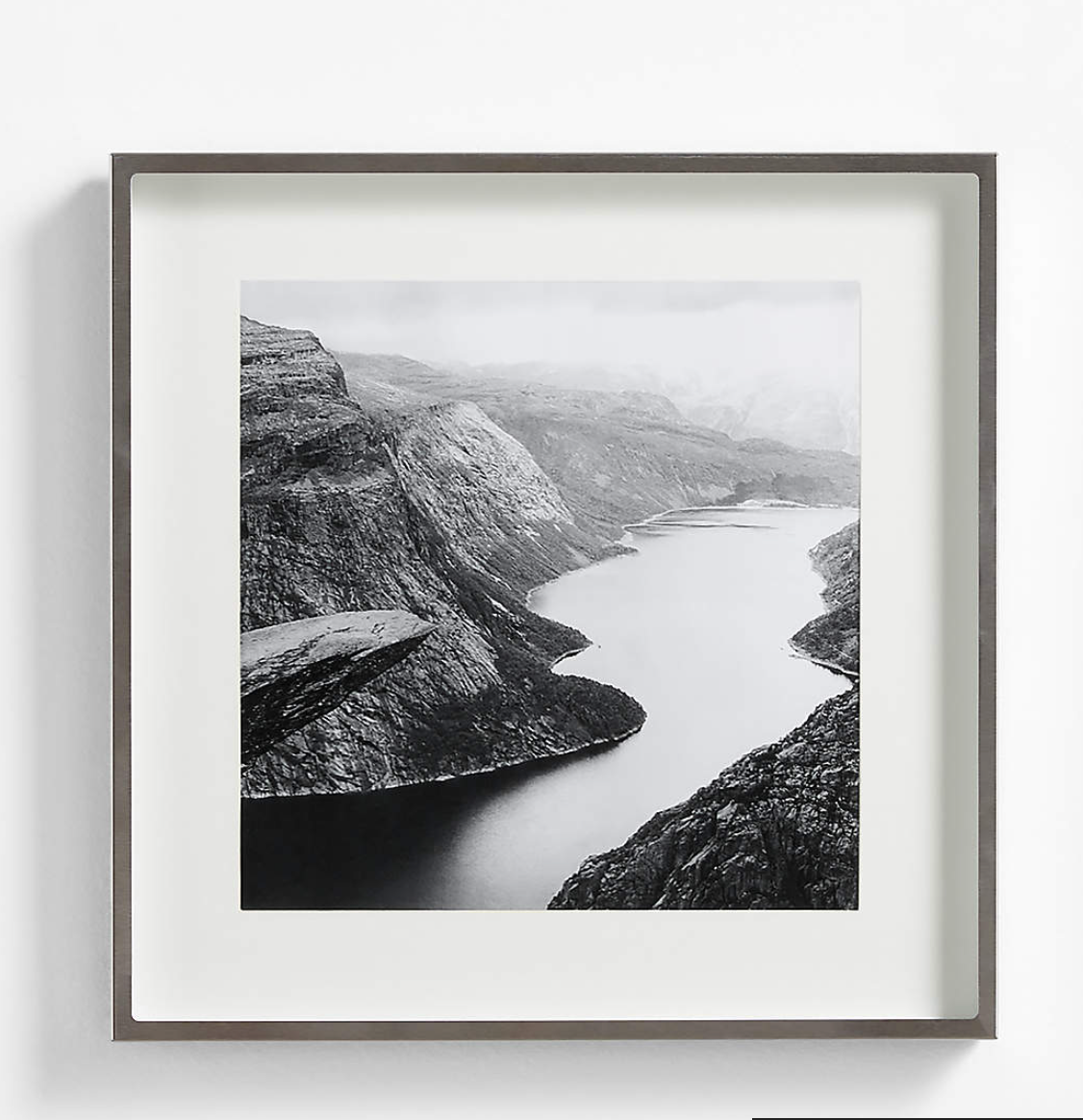 Brushed Silver 11x11 Picture Frame