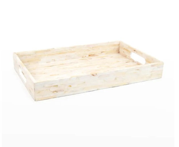 8 Oak Lane - Mother of Pearl Rectangular Tray