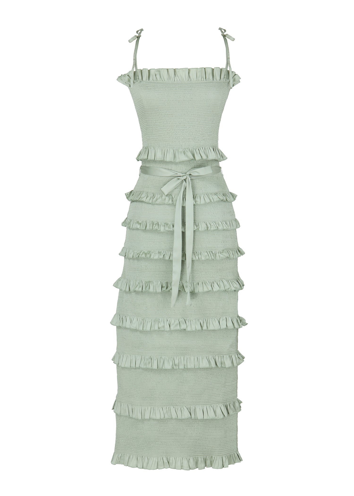 The Lily Dress in Sage